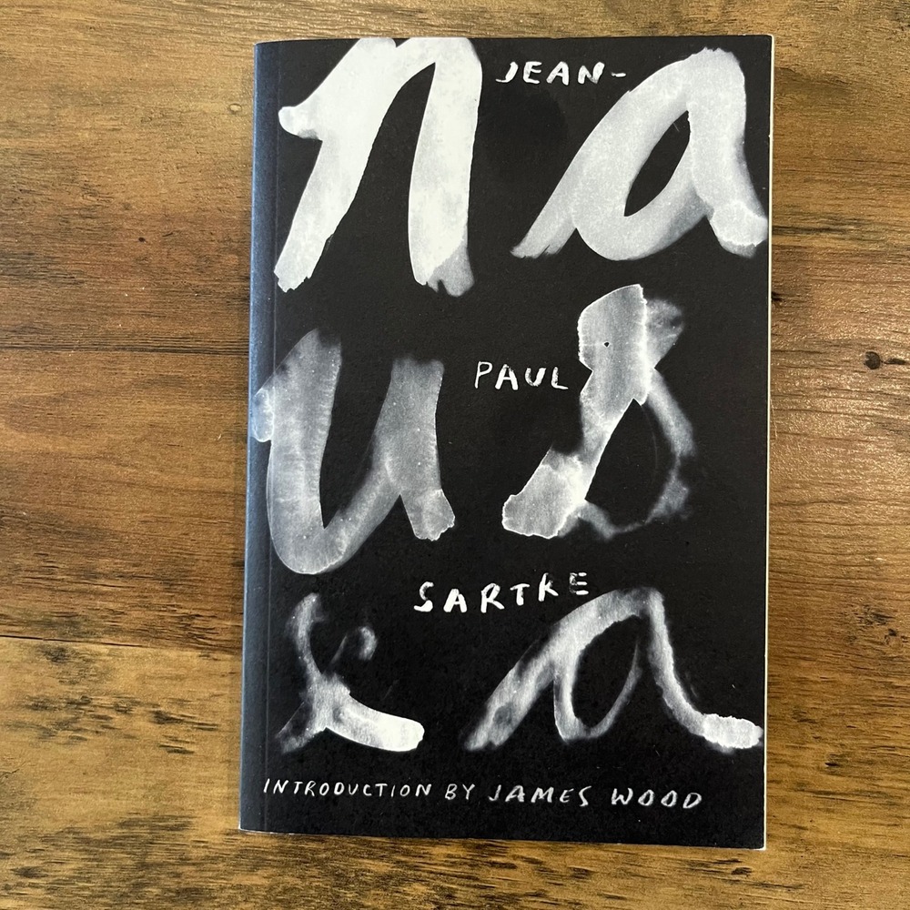 Nausea Jean-Paul Sartre Paperback New Directions James Wood Introduction
